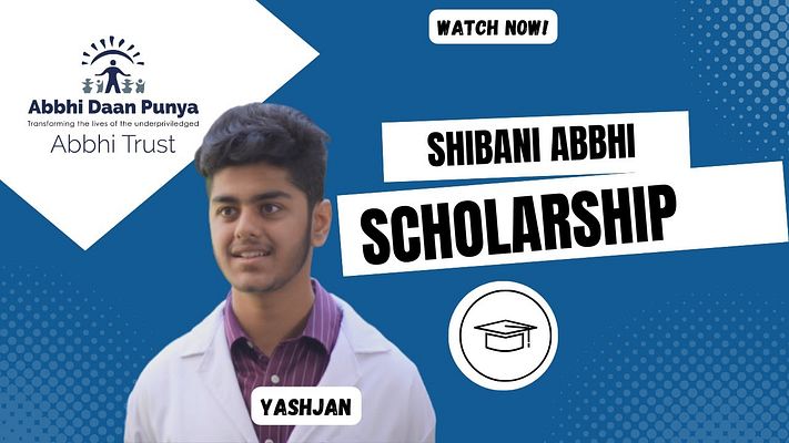 Scholarship recipient video thumbnail