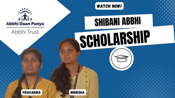 Scholarship recipient video thumbnail