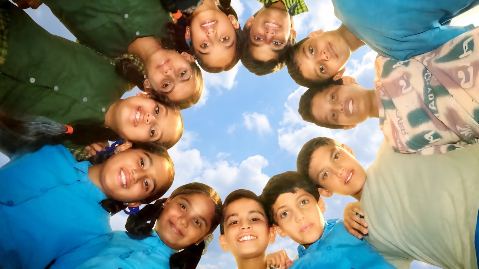 Children benefiting from Abbhi Trust education programs